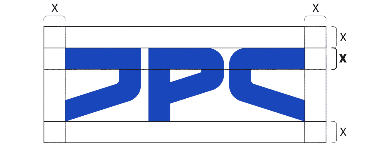 logotipo J P C margenes