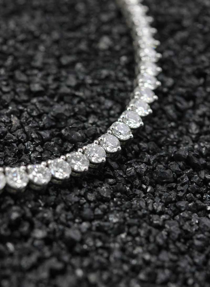 collar diamants