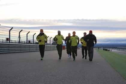 Prova de resistència de patinatge de velocitat Motorland