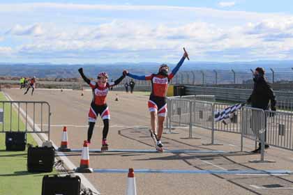 Prova de resistència de patinatge de velocitat Motorland